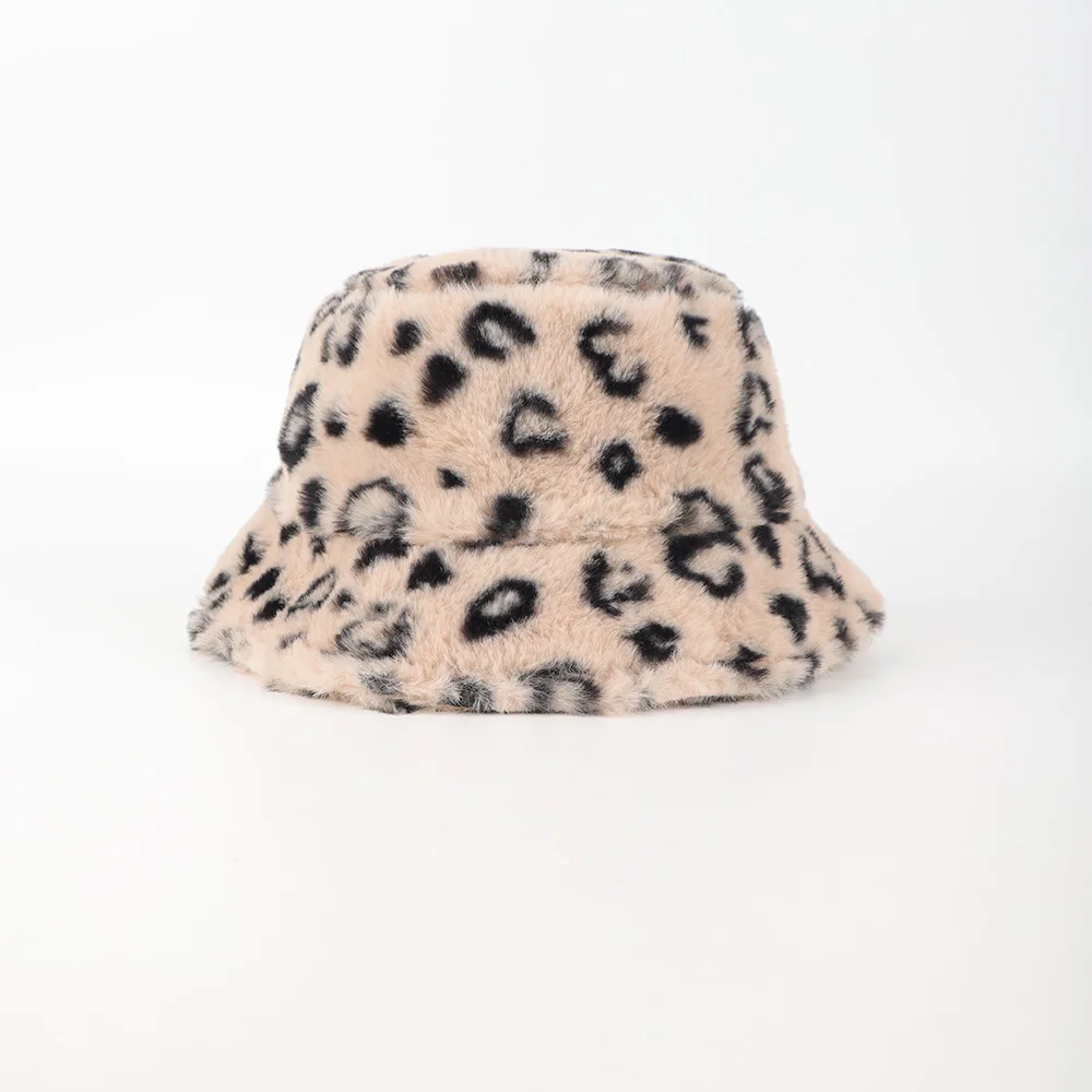 2022 Fashion High Quality cap Fake fur bucket hat keep warm bucket hat thick warm winter plush hat