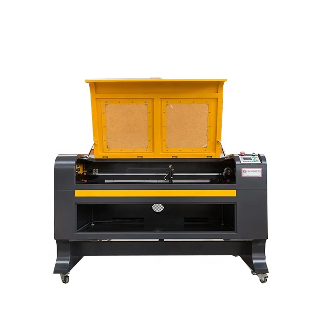 CO2 Laser Cutting Engraving Machine 60W 80W 100W 150W 200W Single & Double Cutting Head for Wood Supports AI Format