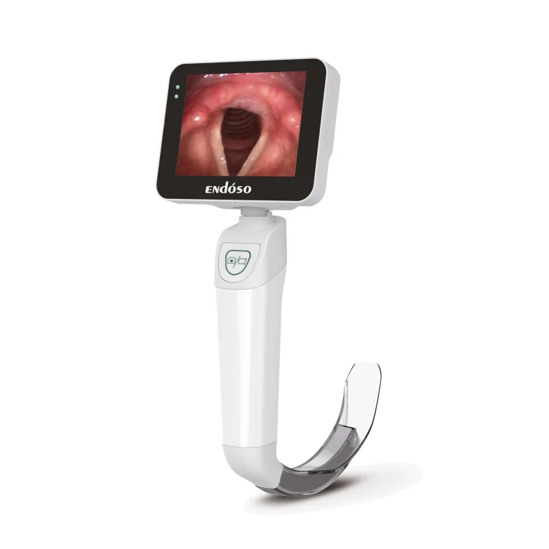 CE Approved Portable Neonate Pediatric Adult Laryngoscopy Video Laryngoscope for ENT Surgery