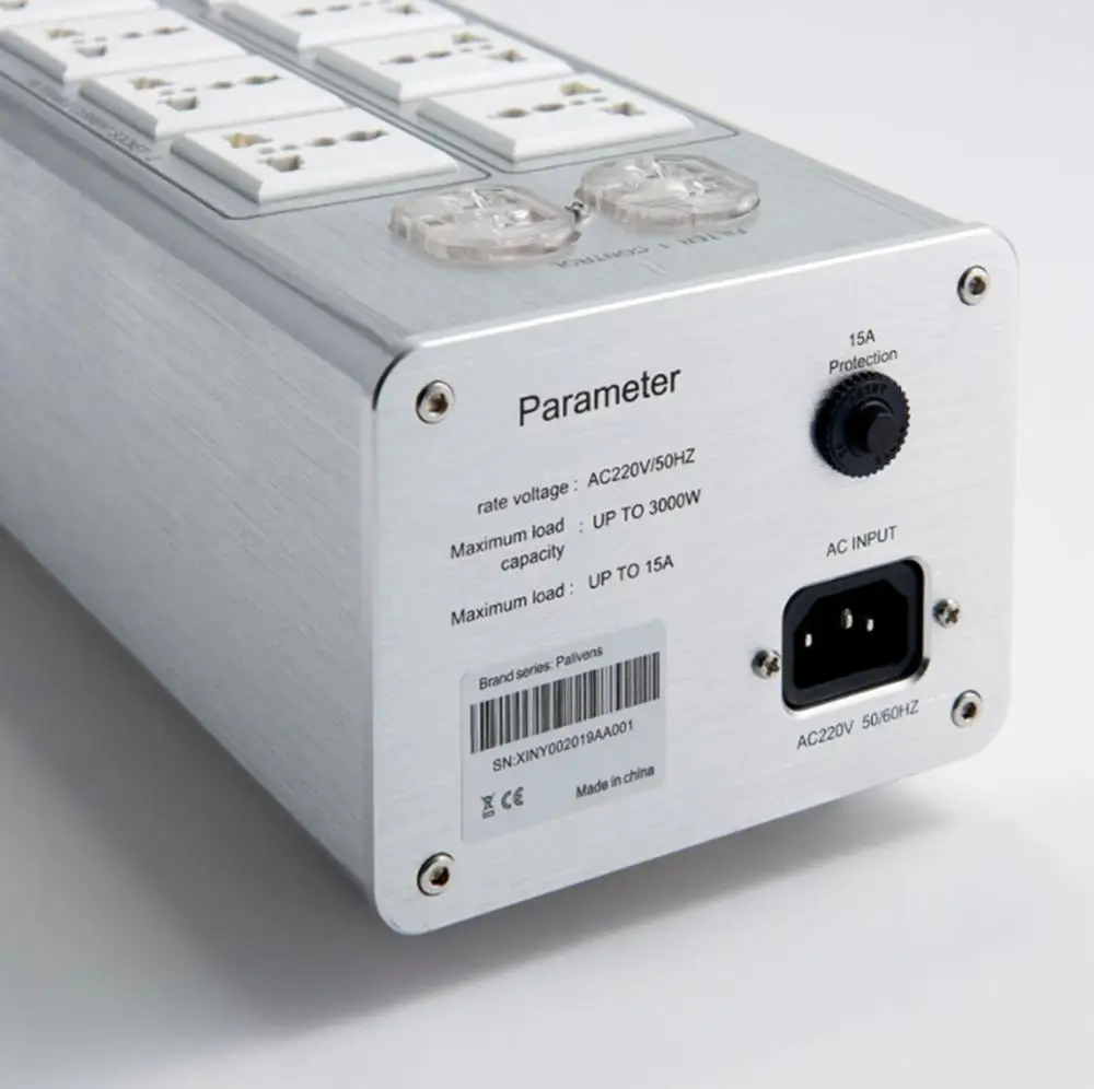 Audio only Power filter purifier Lightning protection Audio socket plug