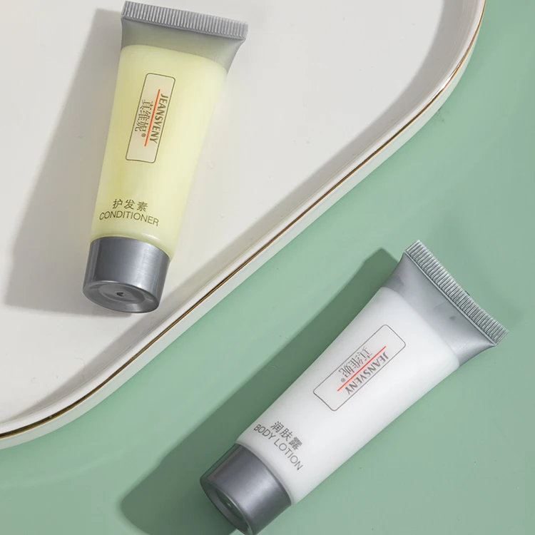Hotel Amenity Sets Wholesale Conditioner Shampoo Packaging Tube Label Printing Environmentally Friendly OEM ODM Mini Shampoo