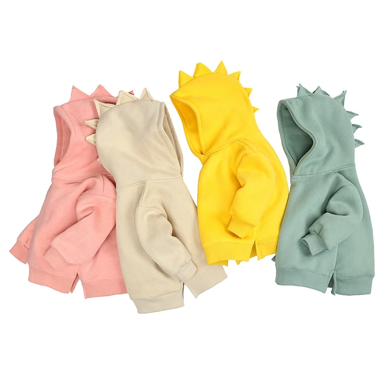 
Thick warm girl boy wholesale unisex blank plain oversized baby sweatshirt hoodie 