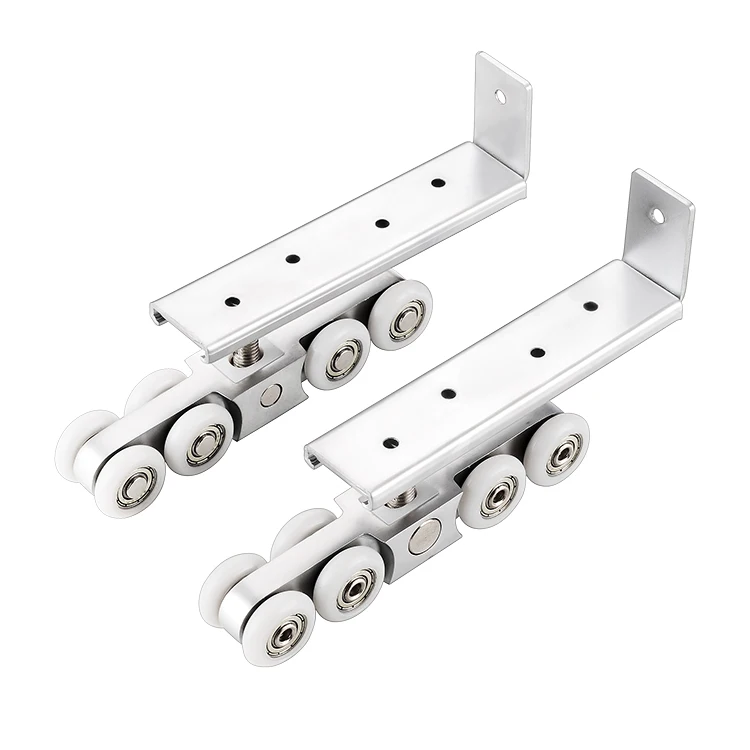 120kg load-bearing wooden door hanging wheel system sliding roller wooden door sliding door hanging wheel