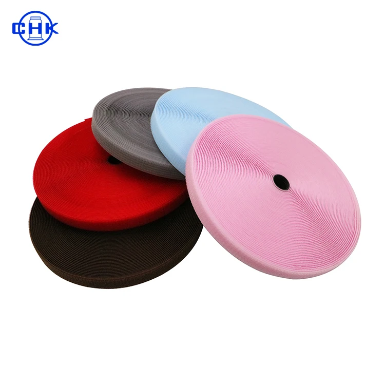 Hook and Loop Tape Poliester Round Dot Hook and Loop Fastener Hook Color Tape Nylon Tape for Watch Straps Elastic 1 In.x 4 in