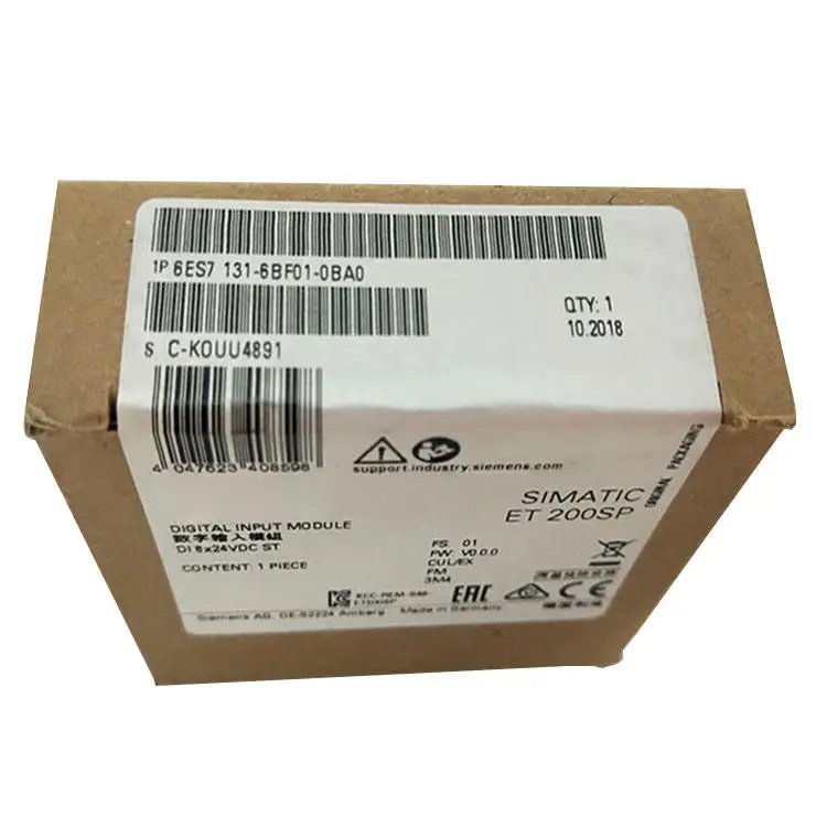 6ES7131-6BF01-0BA0 новый оригинальный ПЛК-модуль 6ES71316BF010BA0