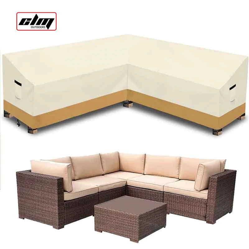 CLM Chair Patio Cover Heavy Duty Weatherproof Patio Furniture Covers Outdoor Sofa Cover Outdoor Furniture Covers
