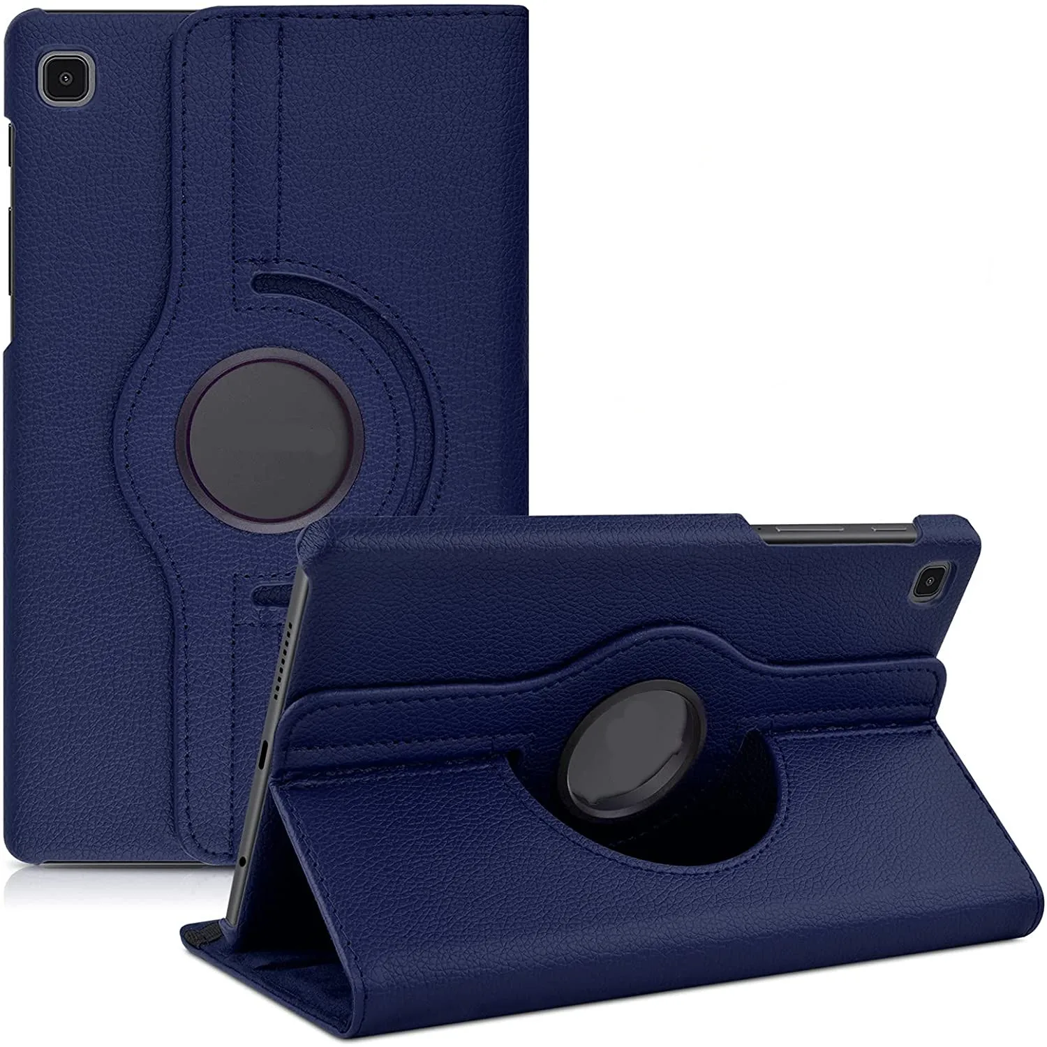 360 Degree Rotating Stand Smart Leather Tablet Case For Samsung Tab A8 10.5 X205 X200 Kids Friendly Skin Friendly Tablet Cover