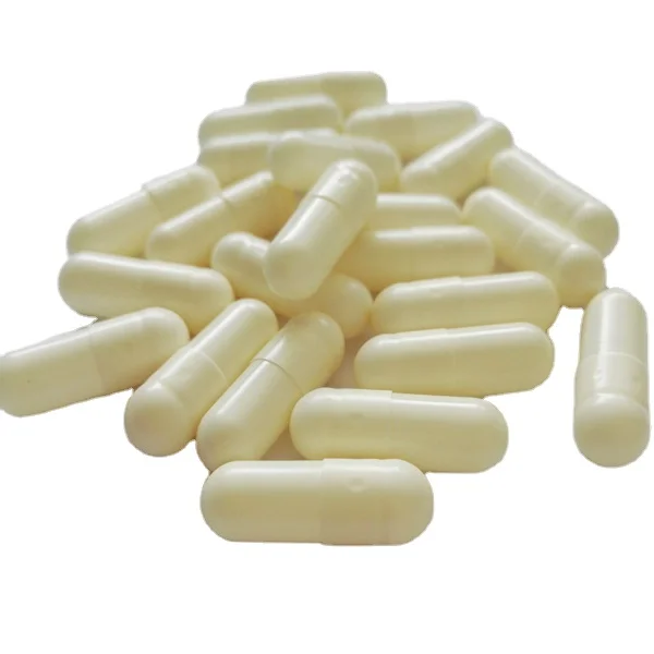 100,000pcs per carton joined empty white vegetarian capsules size 0