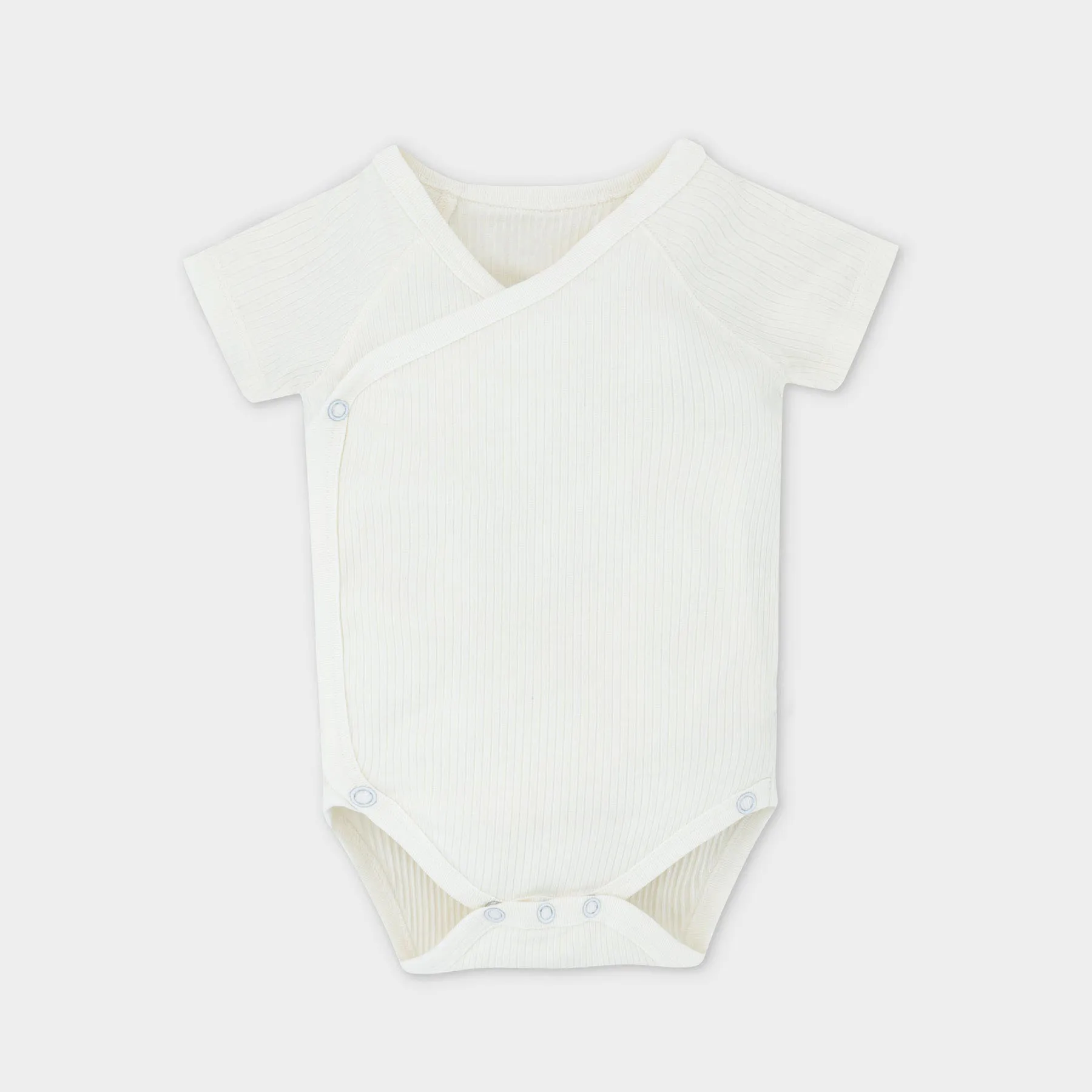 Hot Sale Summer Bamboo Organic Cotton Baby Clothes Short Sleeves Baby Bodysuit