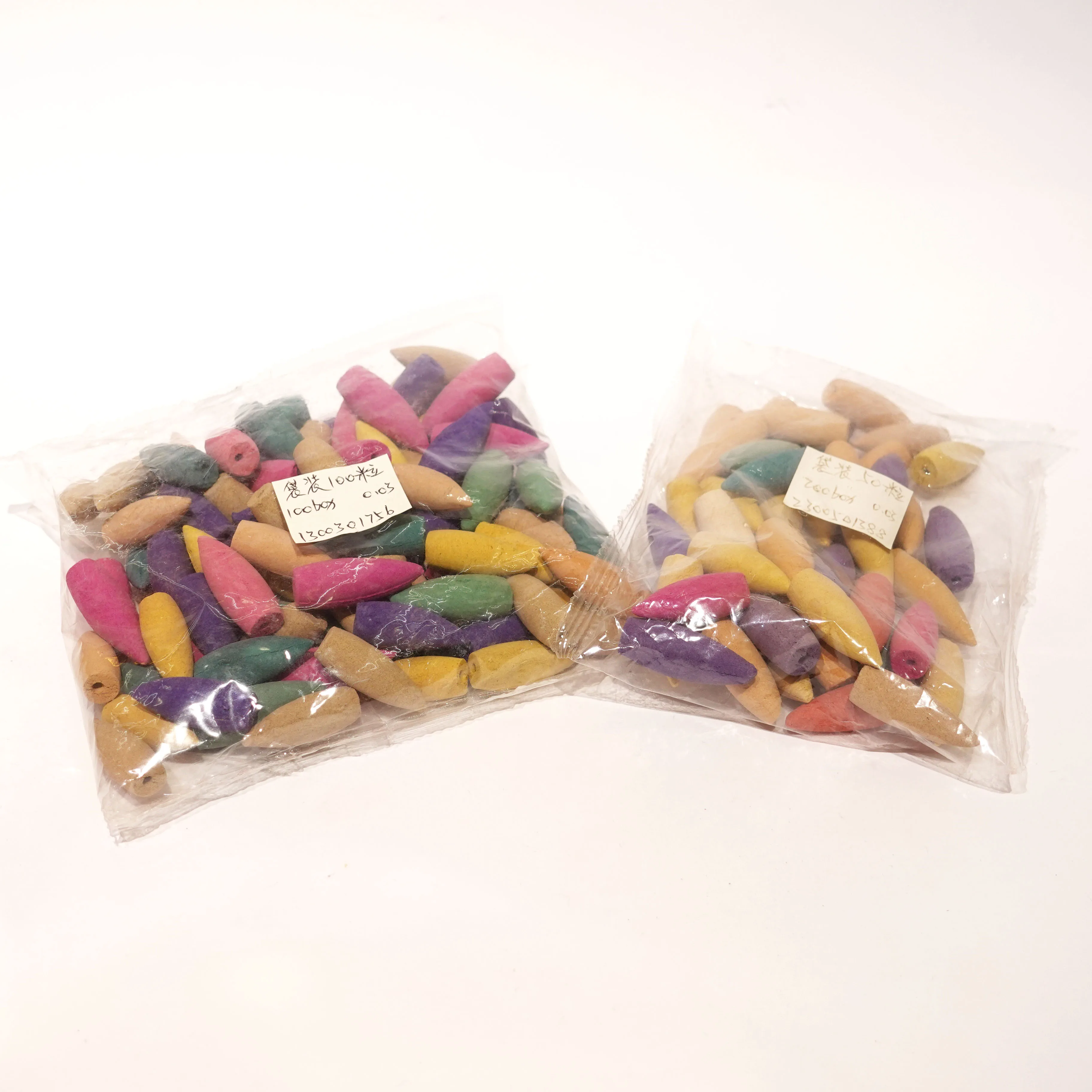 200Pcs/Lot Mixed organic Incense Rose Jasmine Lavender Sakura Smoke fragrance Cone Reflux Tower incense Cones Backflow