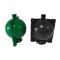 140x120mm transparent clear colorful plastic PP root control ball/pot