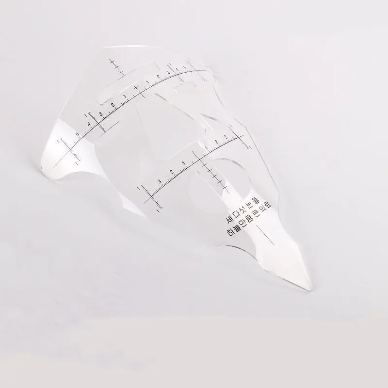 new arrival disposable auxiliary eyebrow stencils permanent makeup tattoo eyebrow ruler