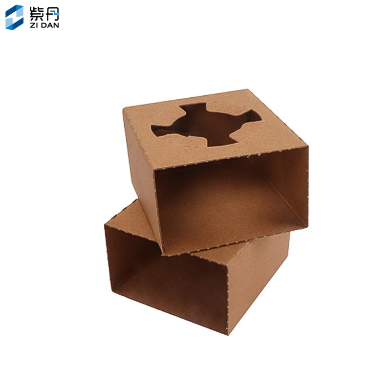 Wood Pulp Recycle Kraft Paper Recycled Materials Offset Printing Flexo Printing Recyclable Takeaway FSC Yogurt Cup Paper Holder