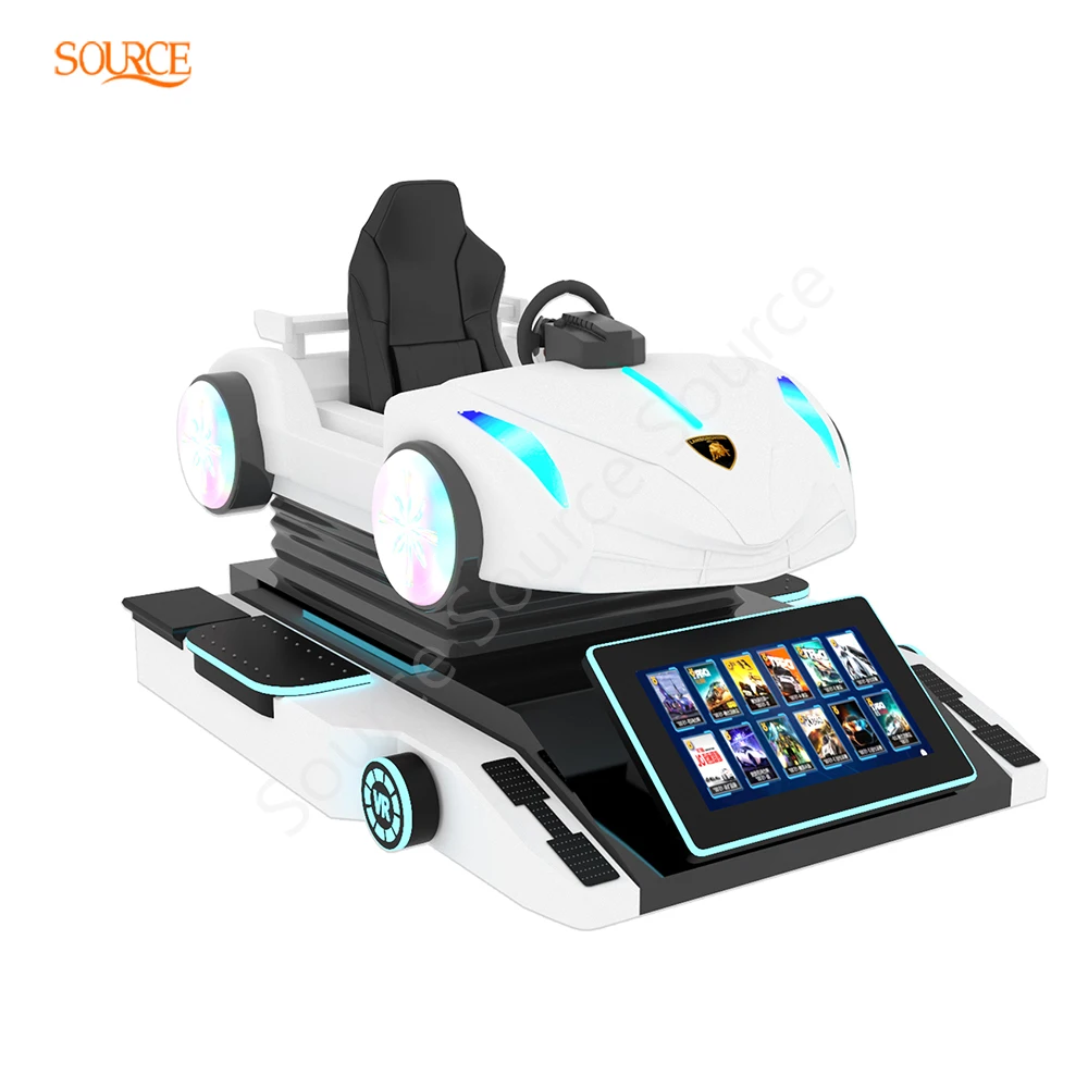 Exciting VR Simulators for Gamers and Race Lovers Virtual Reality Machine for Family Entertainment Centers