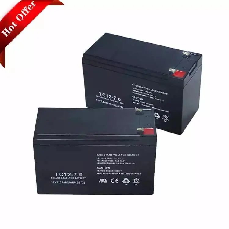 lithium battery  12v 7amp rechargeable batteries sealed lead acid battery for ups system with 3 years warranty