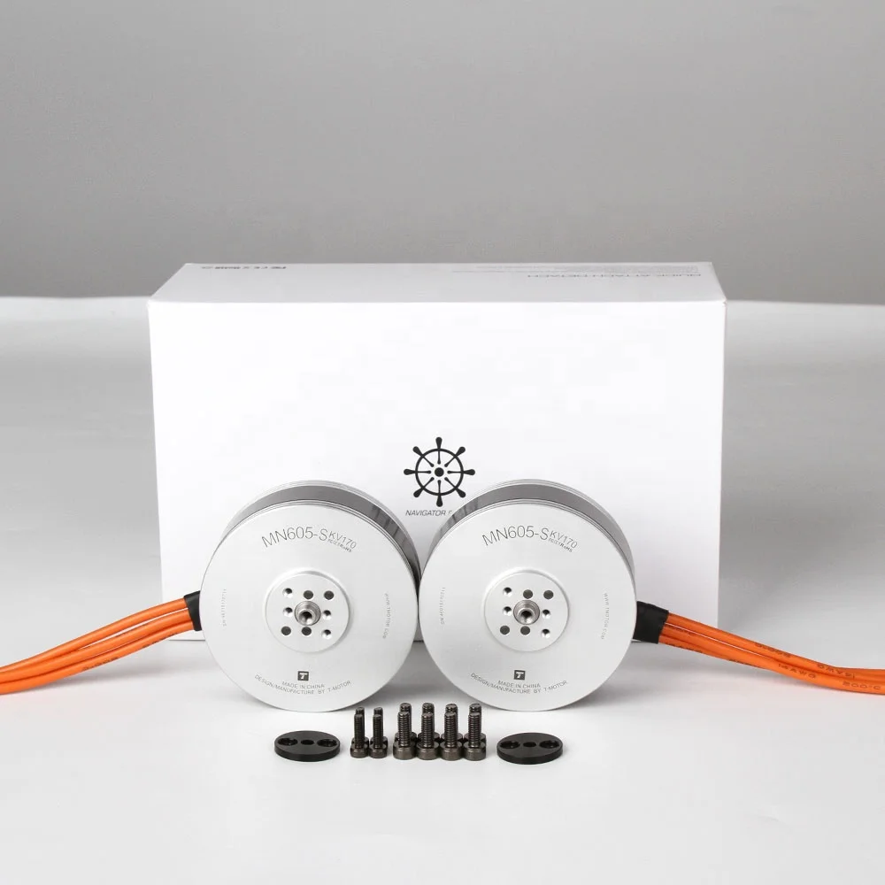 T-MOTOR MN605-S KV170 6-12s IP45 safe dc electric brushless drone UAV multirotor motor