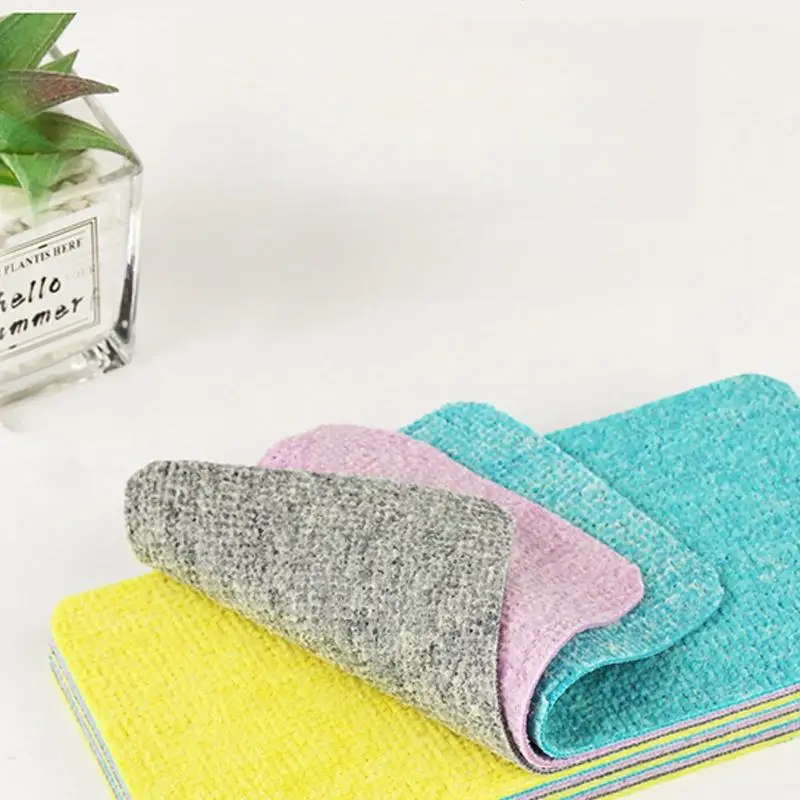 Colored Multi layer PVA Sponge Super Absorbent Cleaning Cloths for Kitchen Cooktop Glass Table Cars
