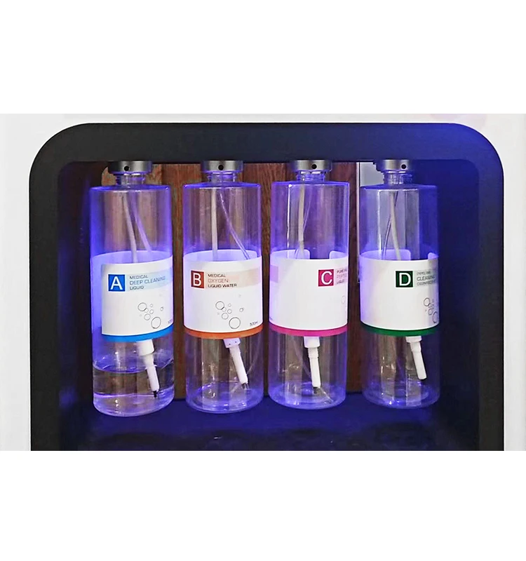 Korea Technology Alice 7 in 1 Bubbles Acne Therapy Clean Pores hydra Skin Whitening Clinic Machine