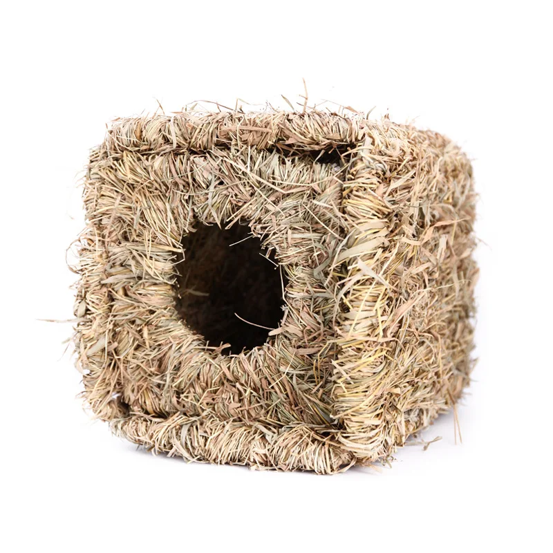 
Extra large garden hideaway rabbit grass cage mat house hut toy for bunny hamster guinea pig chinchilla ferret 