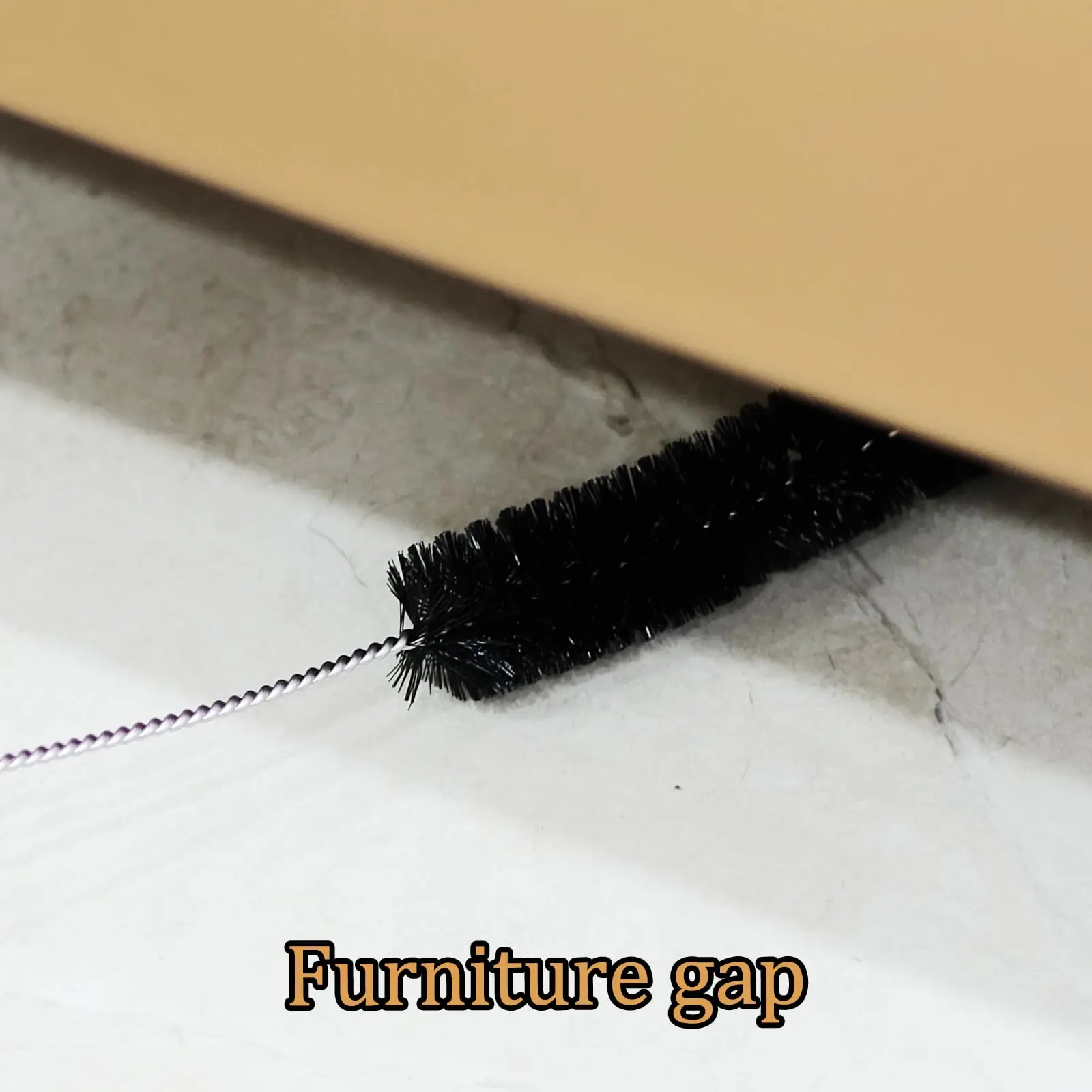 Long Flexible Refrigerator Coil Brush 30 Inch Dryer Vent Cleaner Kit Dryer Lint Brush Vent Trap Cleaner