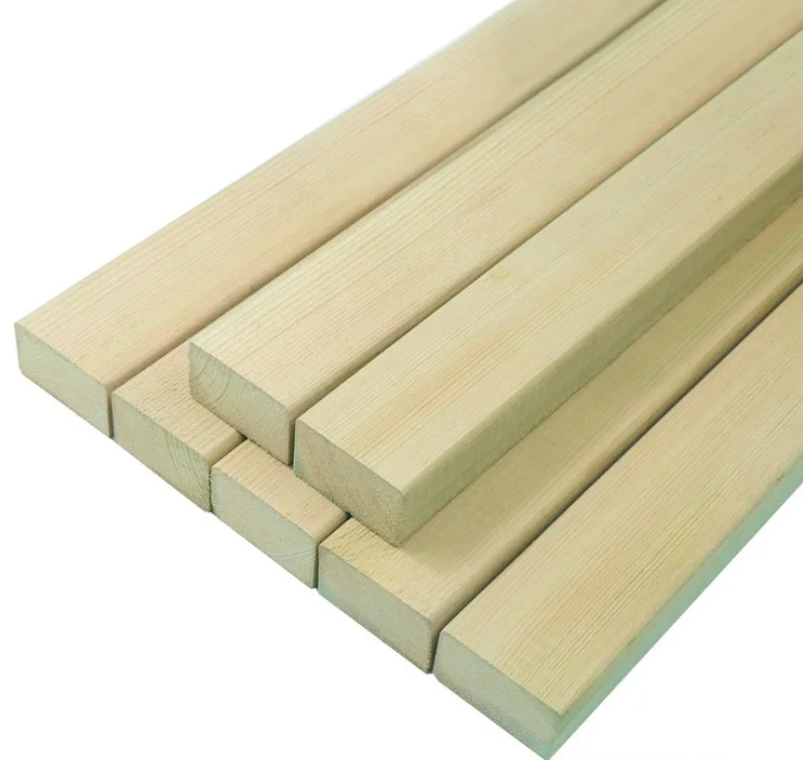 Factory custom specification good quality 2x4 pine lumber for furniture floor chair table