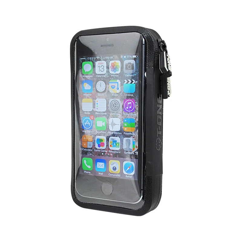 New Listing Easy To Intall and Remove Sensitive Touch Screen Phone Bag for Bicycle for max 4-5 inch screen