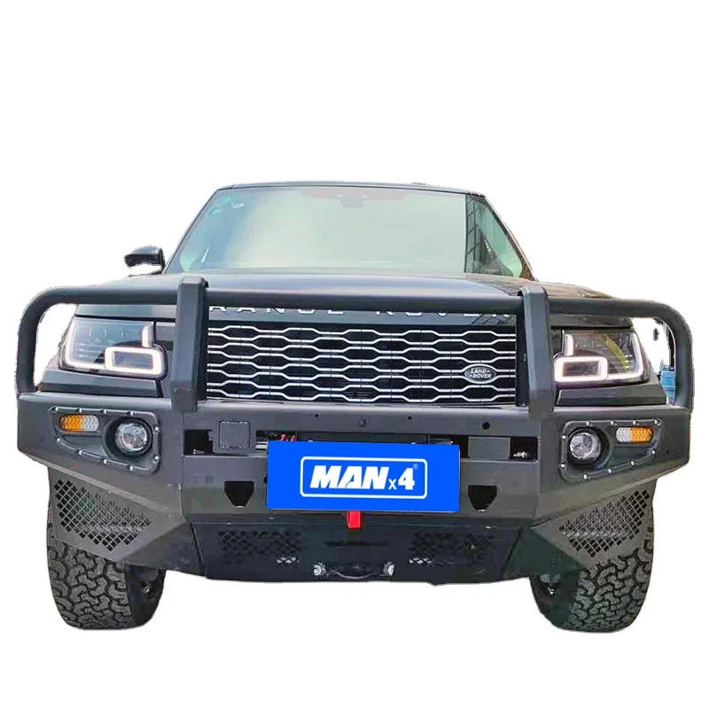 Range Rover Steel Front Bumper And Rear Bumper Bull Bar Nudge Bar For Range Rover