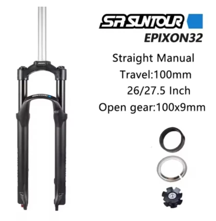 Оригинальная Велосипедная вилка SUNTOUR EPIXON 26 дюймов 27 5 29 масляная и газовая (воздухостойкость/маслоамортизатор) передняя для велосипеда