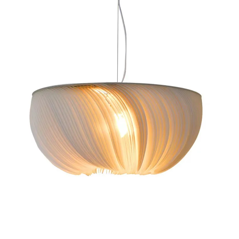 Modern Style Residential Hotel Room Home Decoration Aluminum Parchment Led Pendant Light