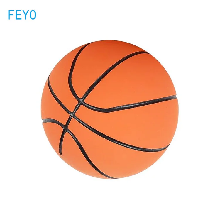 Dia 10cm China Manufacturer Basketball PU ball PU Squishy Toy Hot Selling Decompression Squeeze Toy PU Stress Ball Sport Toys