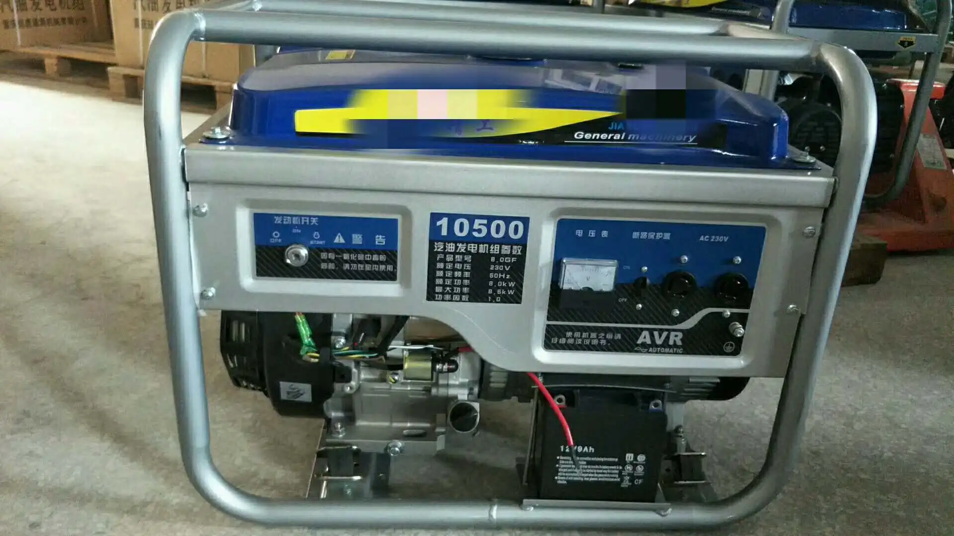 China Factory Gasoline Engine Generator 3800 2.5kw 3kw 170F Portable Gasoline Generator