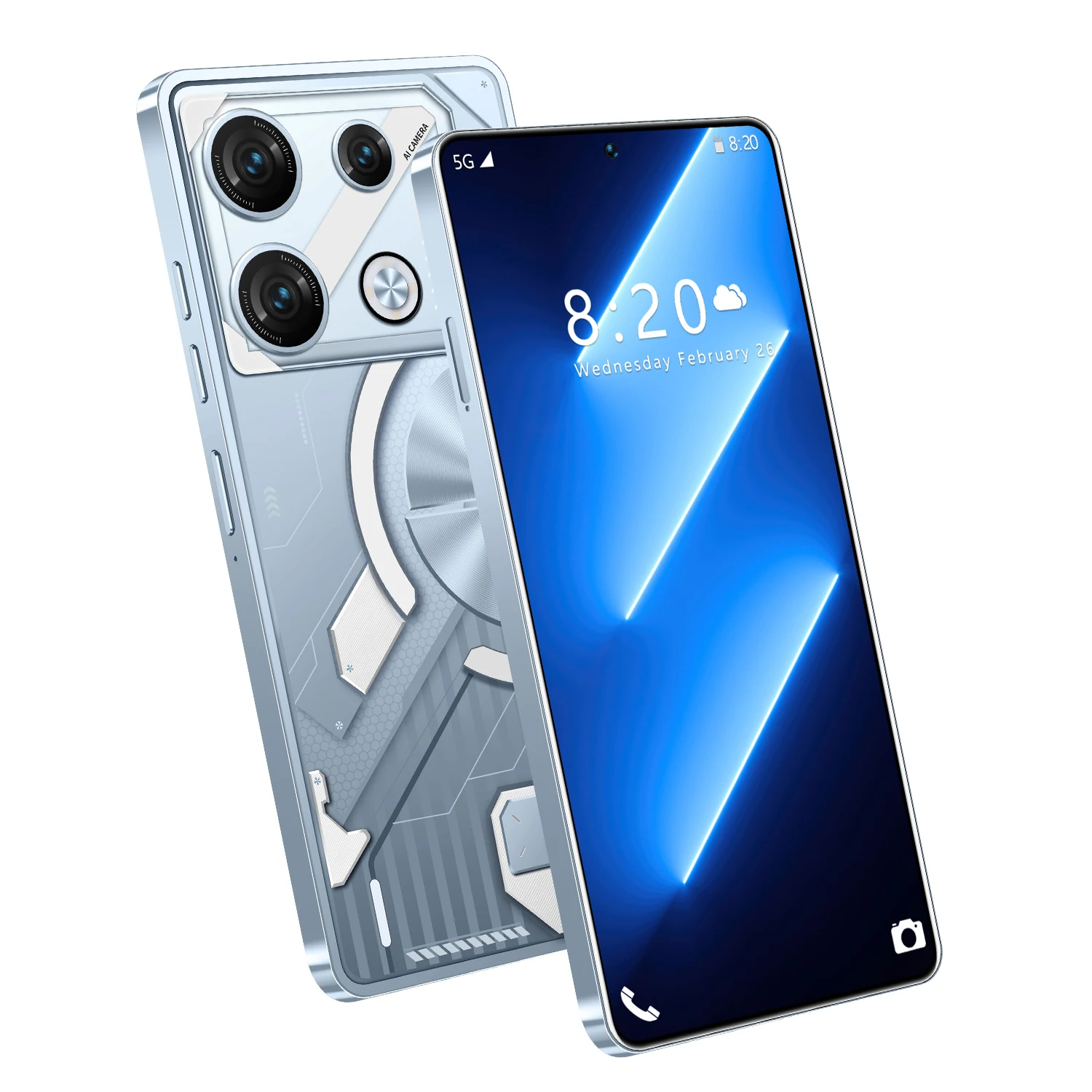 Hot selling unlock cellphones GT10 Pro Intelligent AI 6800mah large capacity 72mp+108mp  mobile phone Android13 5G Smartphone