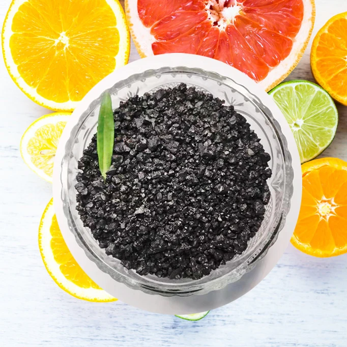 RUNTU organic fertilizer wholesale agriculture potassium humate granular as soil conditioner