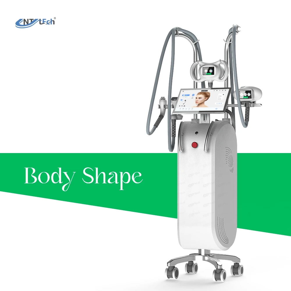Hot sale cellulite shape fat burning equipment vela roller vacuum cavitation rf shape v9 machine with 4 handles