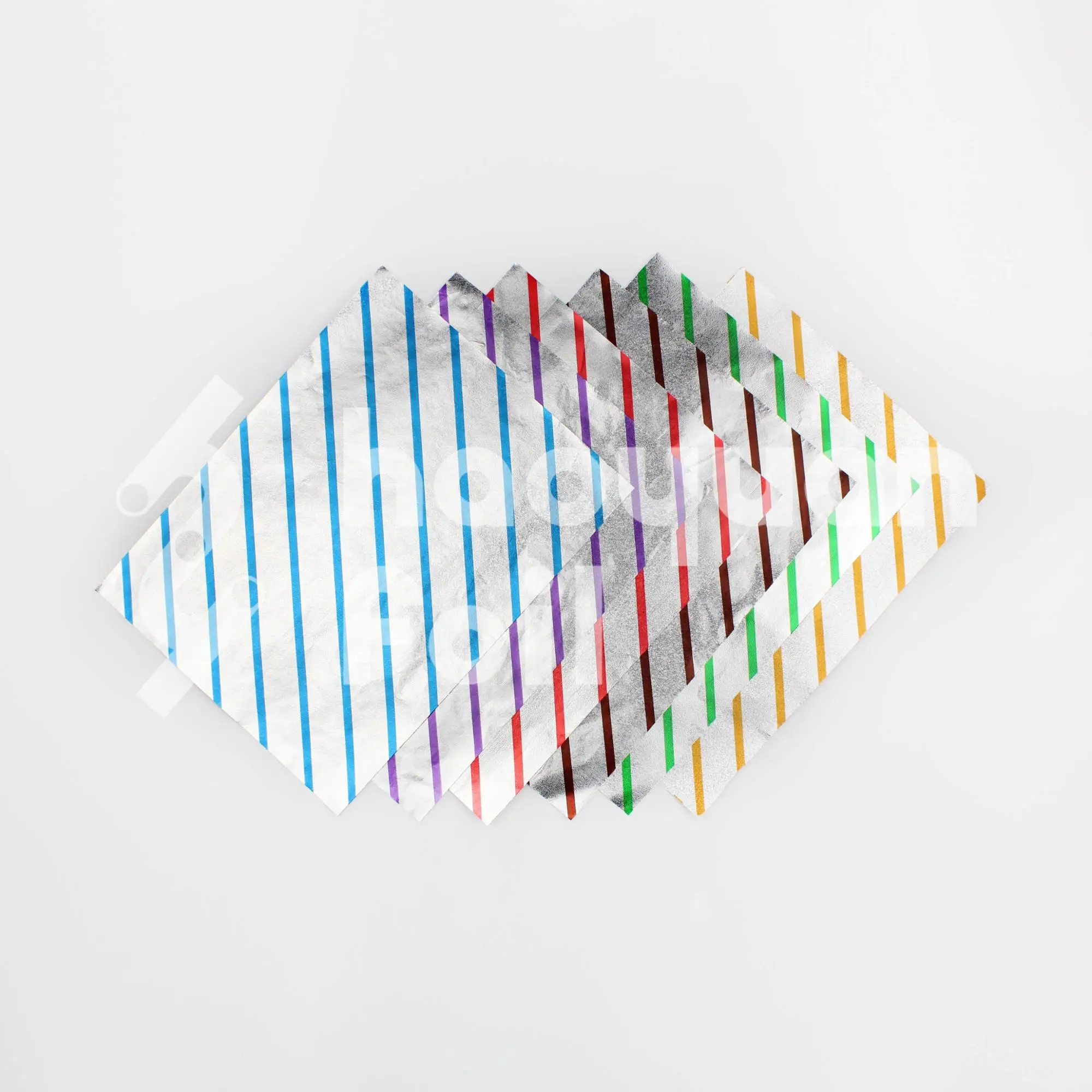 Customized patterned embossed kitchen food foil wrapper pop up pre cut colored Aluminum Foil Sheets