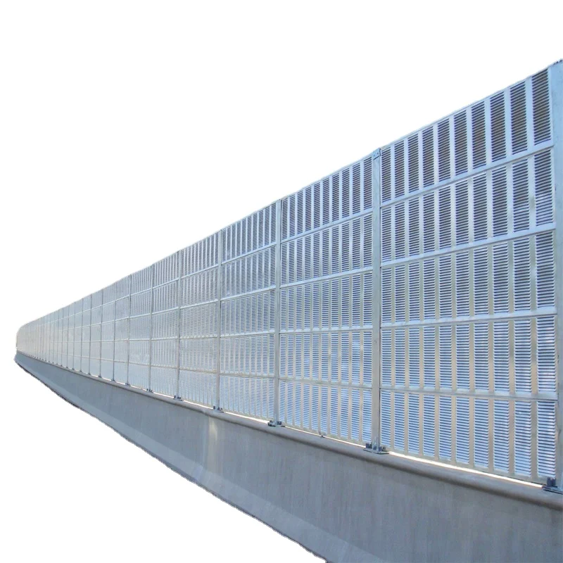 BV certified manufacturer visual barrier acrylic noise barrier for flyover bridge