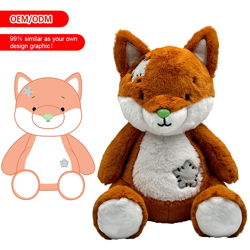 GRS EN71 Custom Made Mascot Plush Toy OEM ODM Soft Teddy Bear Anime Cartoon Stuffed Animals Plushies Kawaii Doll Manufacturer