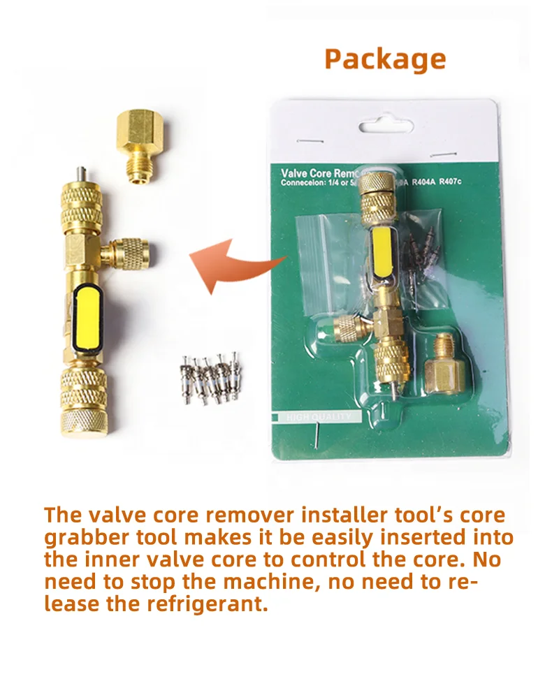 Low Price tire valve core disassembly wrench port installer tool