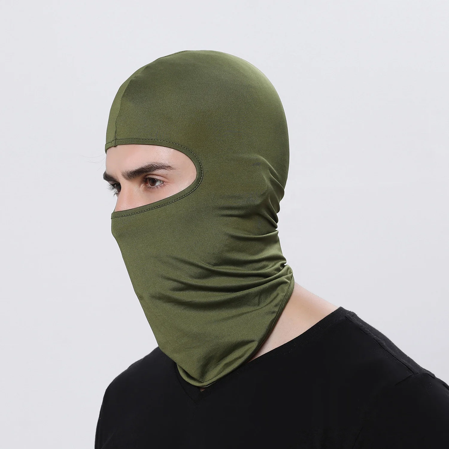 Outdoor Lycra Elastic Bicycle Riding Face Mask Cover For Cycling Outdoor Sports