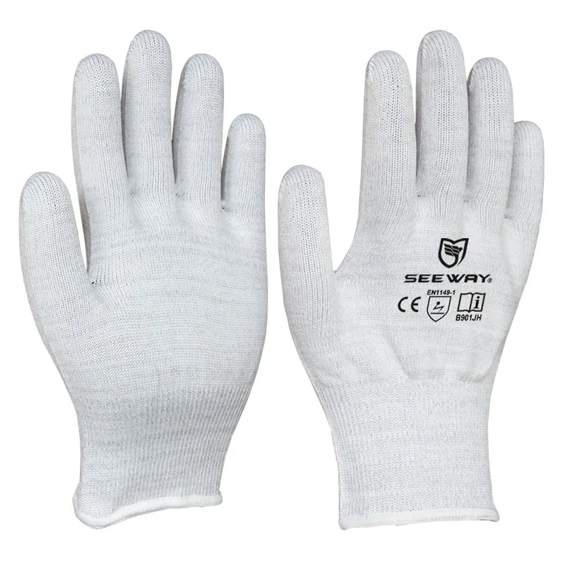 Seeway Heat Resistant Anti Static Work Gloves Light ESD Gloves