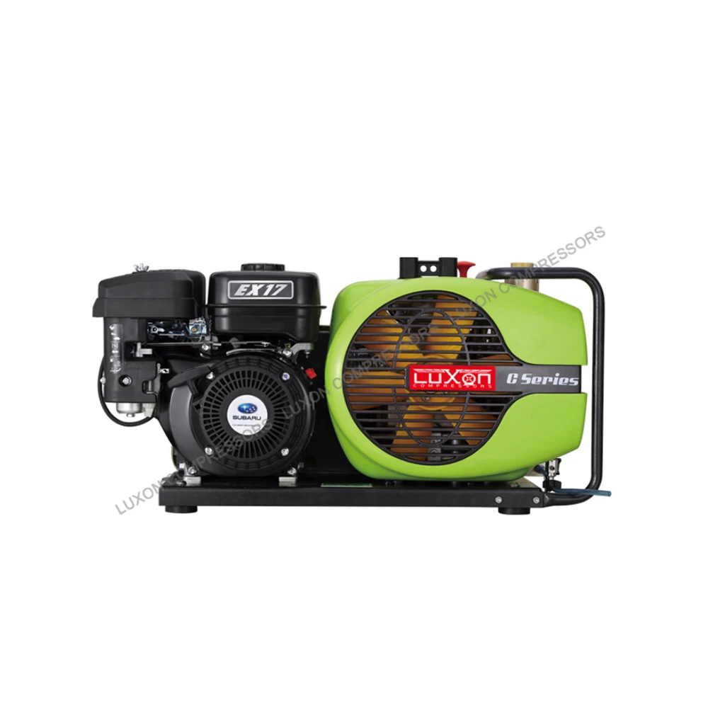 LUXON C100/EM STD mobile electric breathing air compressor for scuba diving