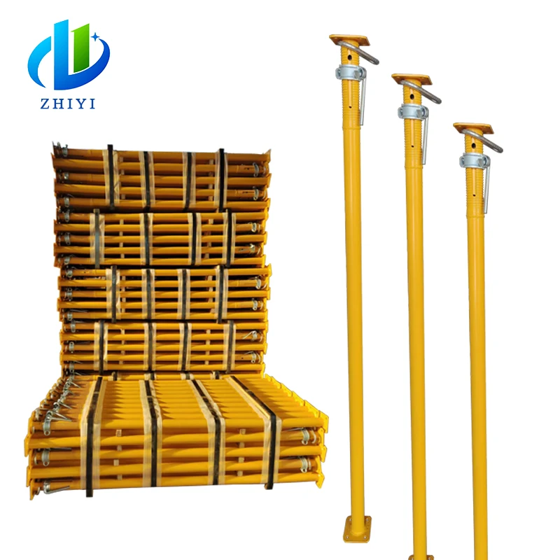 heavy duty post supports adjustable steel jack post shore