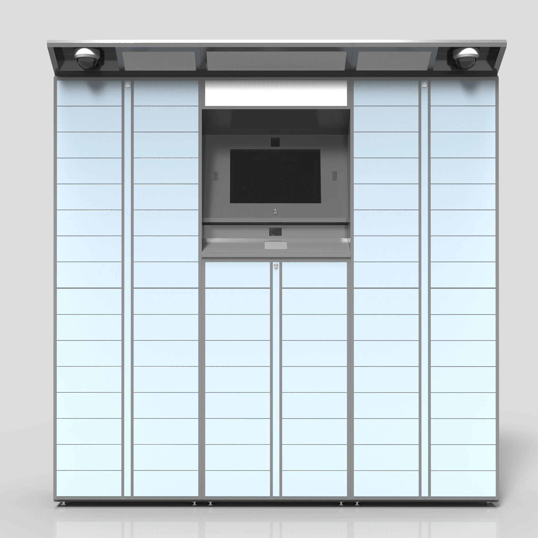 Умный автоматический Холодильный шкаф для доставки посылок