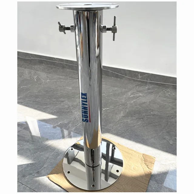 Seat Chairs 316 stainless steel Pedestal for  Boat Yacht Helm, Fishing ,Marine, fighting ,Pilot, Boat,deck,chair Yacht