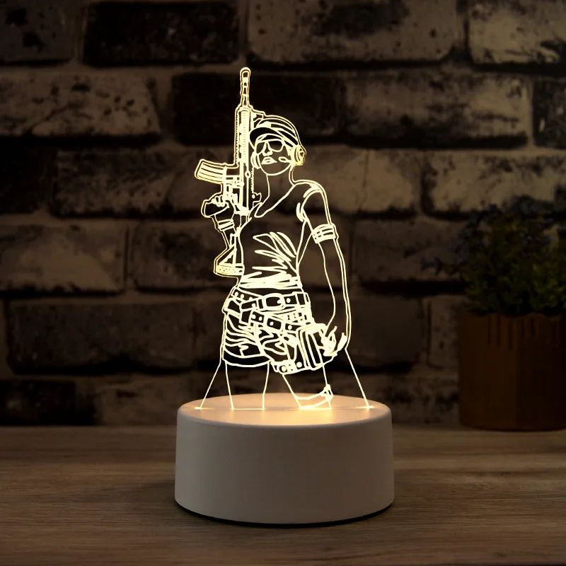 
Factory new design custom made led table lamp night light,3d led table lamp night light Marvel 3d illusion led table lamp 