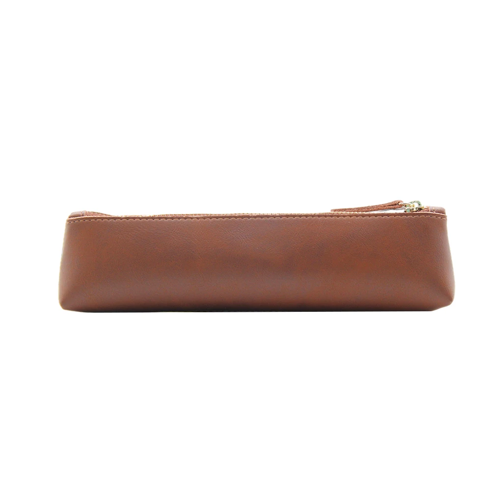 Leather pen case High quality pencil case for gift