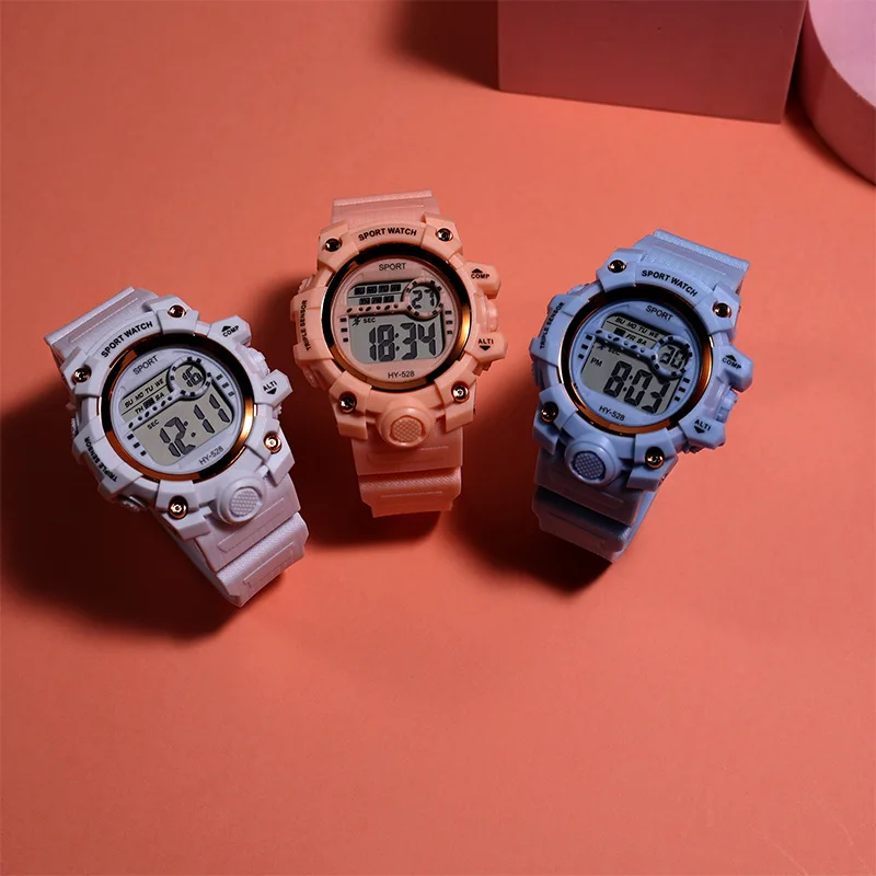 Digital School Student Award Led Classic Watch Sport New Style Children Gift Boys and Girls Wristwatch