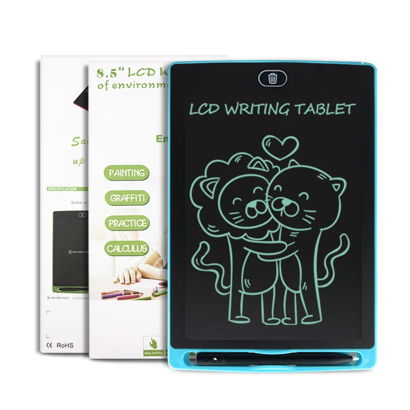 Factory price 8.5 inch Digital Writing Tablets LCD Drawing Board for Kids Electronic Writing Pad
