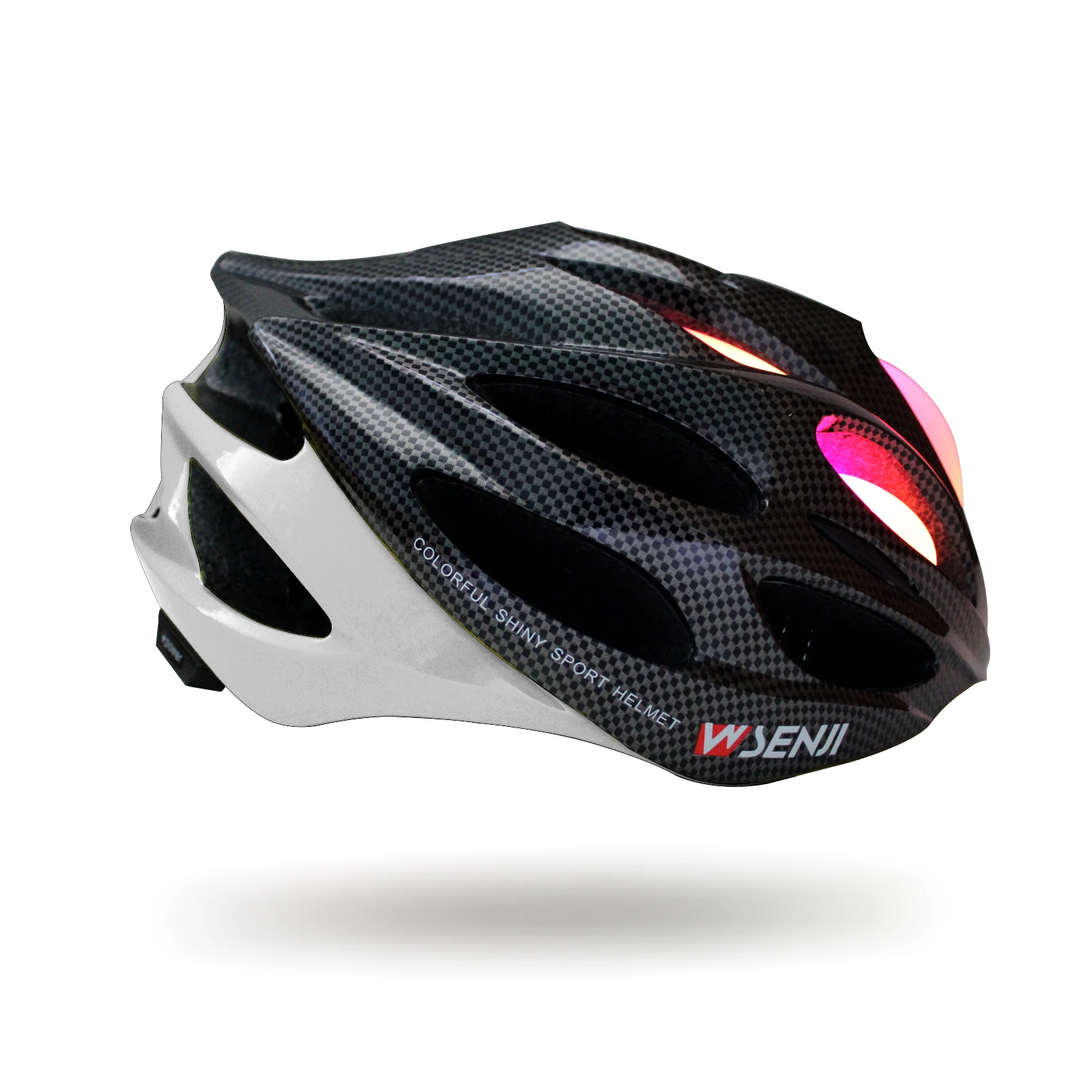  OEM MTB Road Bike Sports Safety Bicycle Luminous LED Hard Shell Cycling