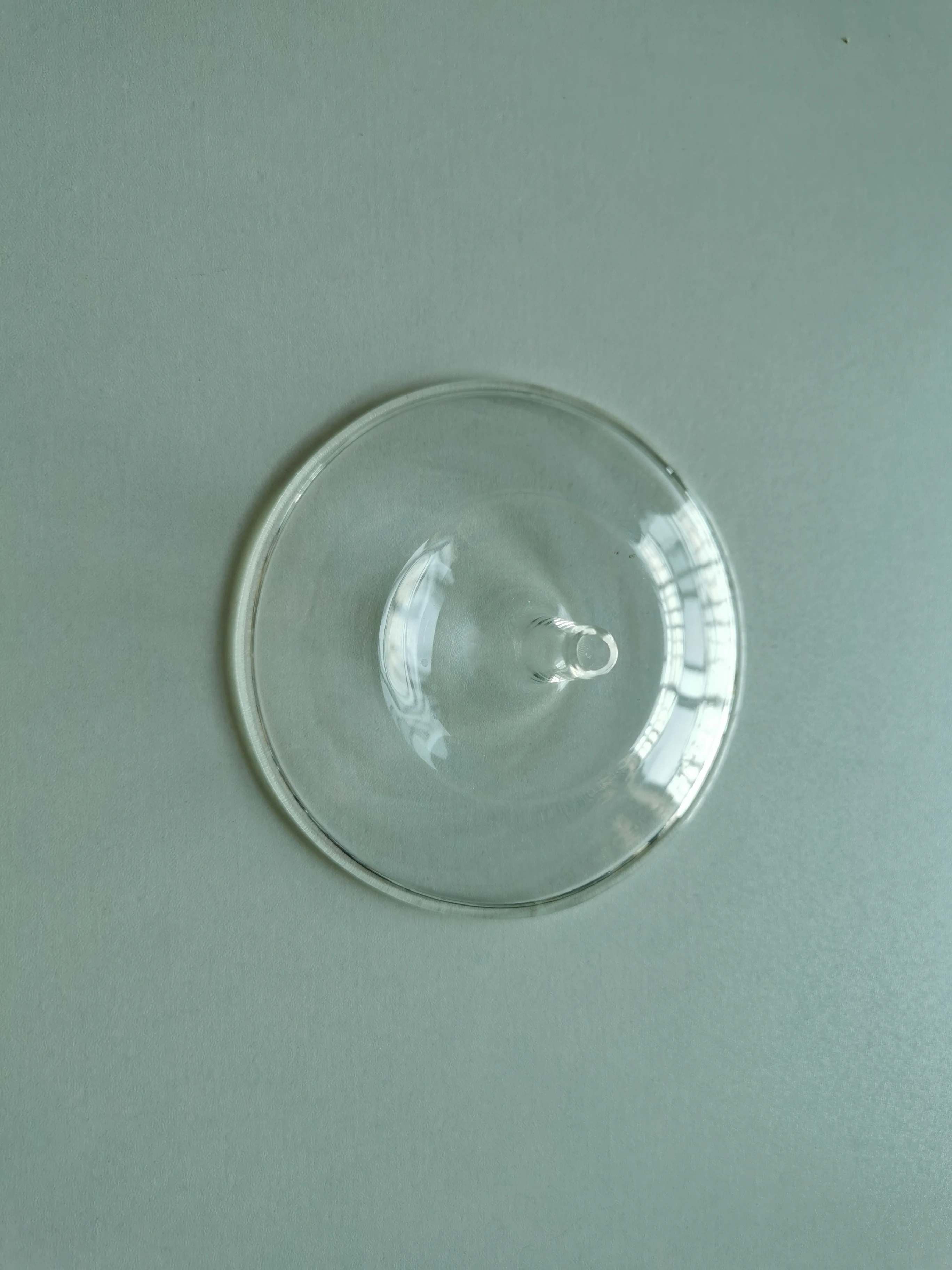 Fashion design waves floating type transparent glass vase vase hydroponic flowers hand made mouth blown glass flower vase